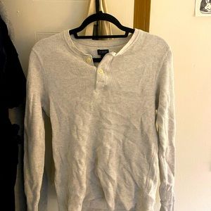 J. Crew waffle henley shirt